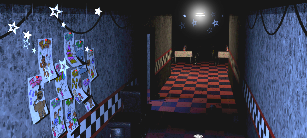 FNAF 1 Camera 2A West Hall blackfootferrets fnaf obsidian vault Obsidian Publish